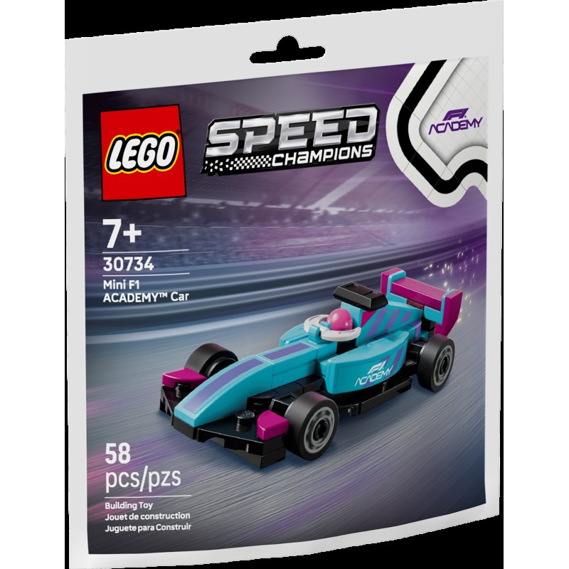 Lego Speed ​​Champions F1 Academy Mini Car (Polybag) (30734) (LGO30734)