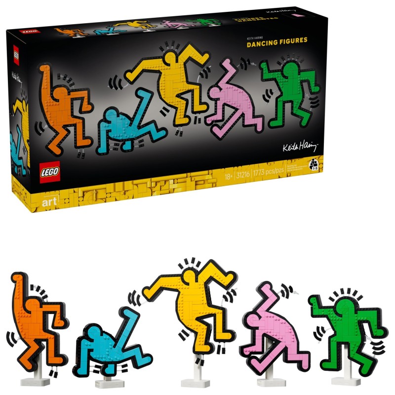 Lego Art Keith Haring - Dancing Figures (31216) (LGO31216)