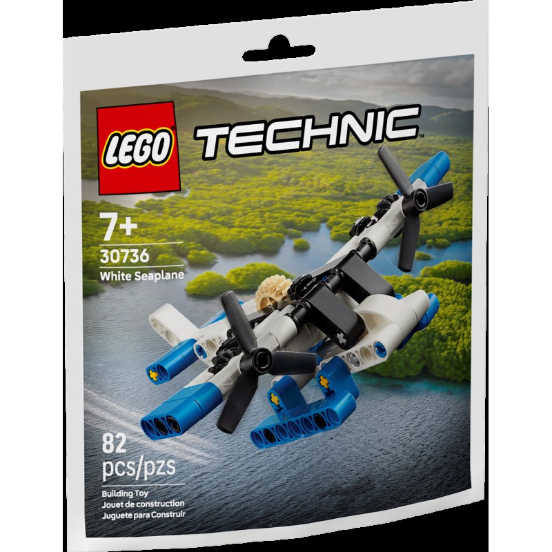 Lego Technic White Seaplane (Polybag) (30736) (LGO30736)