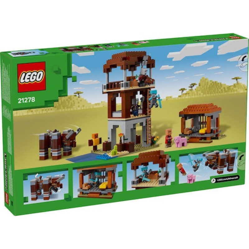 Lego Minecraft A Ravager at the Plunderer Outpost (21278) (LGO21278)