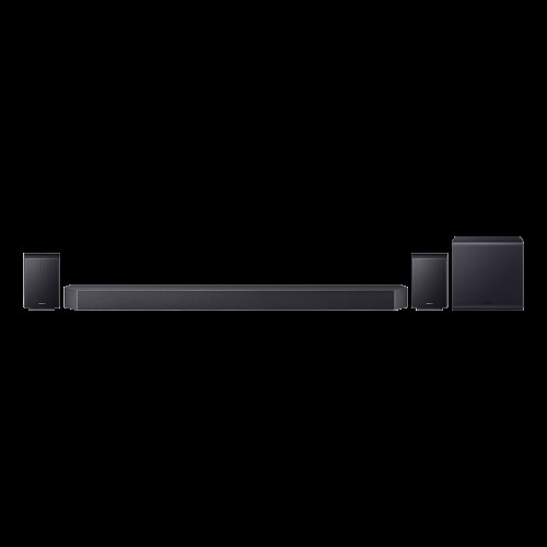 Samsung Soundbar Q990H 11.1.4ch Wireless Dolby Atmos Rear Speakers Q-Symphony SpaceFit Sound Pro (HW-Q990H) (SAMHW-Q990H-EN)