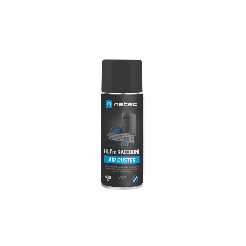 NATEC Raccoon Compressed Air Duster 400ml (NSC-2119) (NTCNSC-2119)