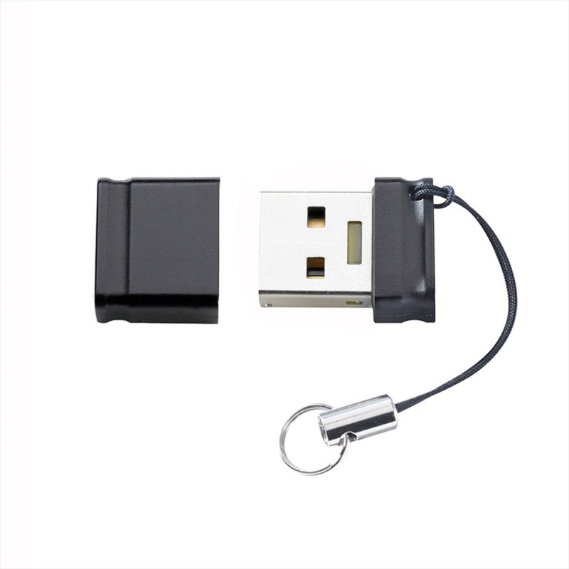 INTENSO Slim Line 128GB USB 3.0 Flash Drive Black (3532491) (INTE3532491)