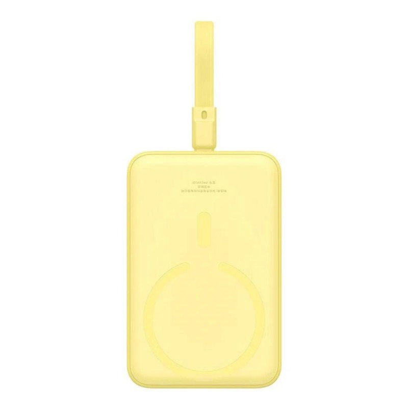 Baseus Mini MagSafe Power Bank 10000mAh 20W Power Delivery Κίτρινο (P10022109Y23-00) (BASP10022109Y23-00)