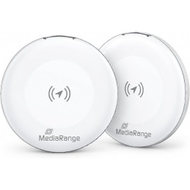 MediaRange Smart Tracker / Item Finder, suitable for Android and Apple devices, 2-Pack (MRMA140)